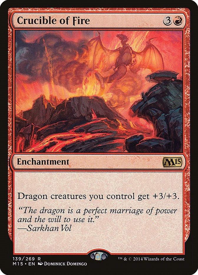 Image for Crucible of Fire (139) [Magic 2015 (M15)] - Magic: The Gathering