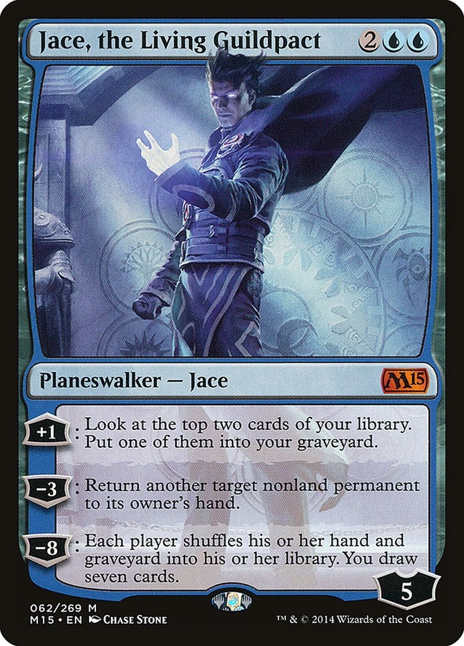 Image for Jace, the Living Guildpact (62) [Magic 2015 (M15)] - Magic: The Gathering