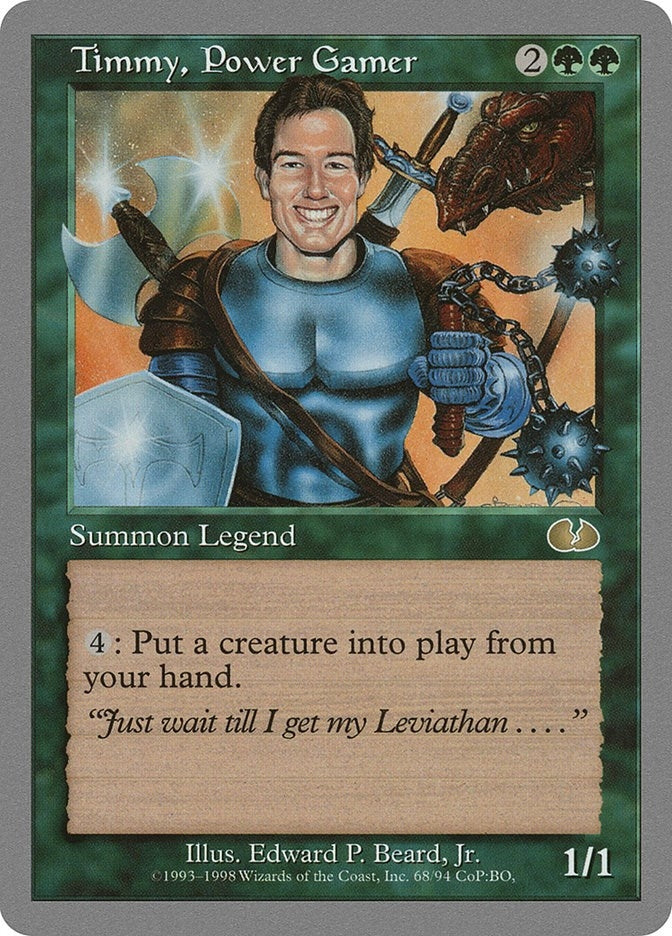 Image for Timmy, Power Gamer (68) [Unglued] - Magic: The Gathering