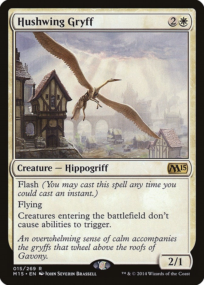 Image for Hushwing Gryff (15) [Magic 2015 (M15)] - Magic: The Gathering