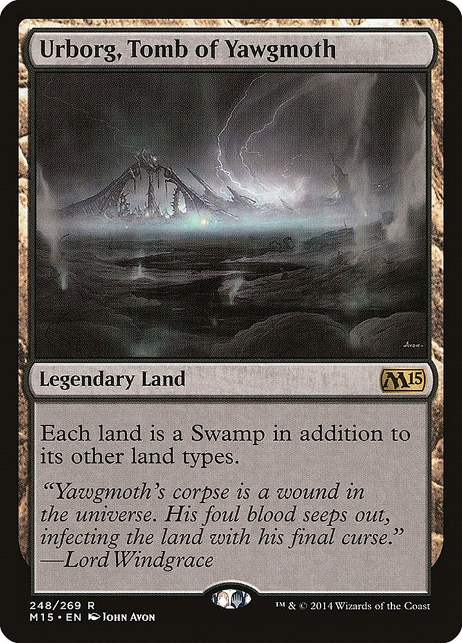Image for Urborg, Tomb of Yawgmoth (248) [Magic 2015 (M15)] - Magic: The Gathering