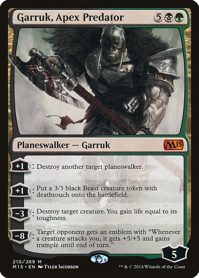 Garruk, Apex Predator (210) [Magic 2015 (M15)]