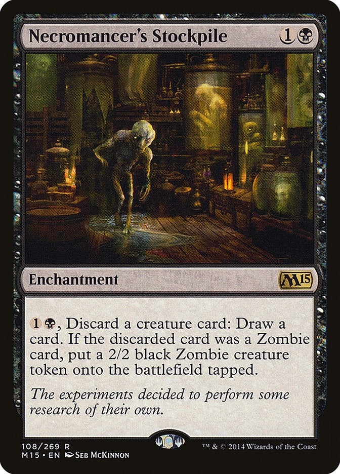 Image for Necromancer's Stockpile (108) [Magic 2015 (M15)] - Magic: The Gathering
