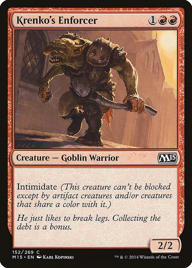 Image for Krenko's Enforcer (152) [Magic 2015 (M15)] - Magic: The Gathering