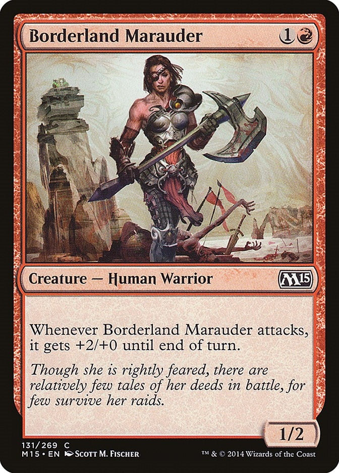 Image for Borderland Marauder (131) [Magic 2015 (M15)] - Magic: The Gathering
