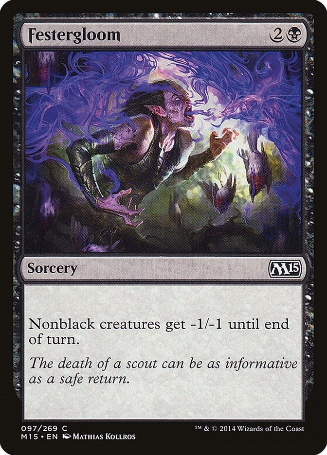 Image for Festergloom (97) [Magic 2015 (M15)] - Magic: The Gathering