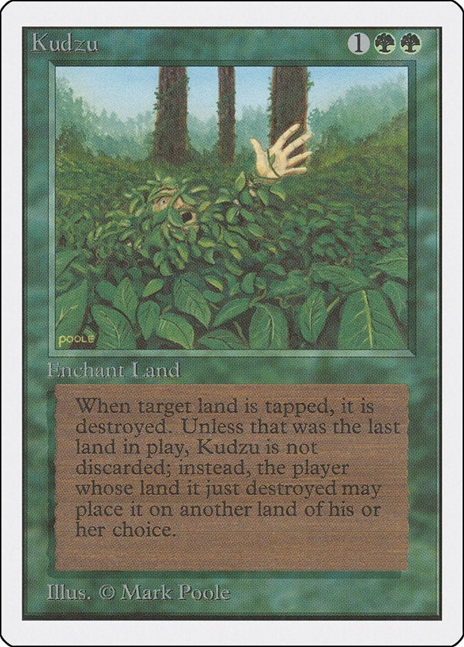 Image for Kudzu [Unlimited Edition] - Magic: The Gathering