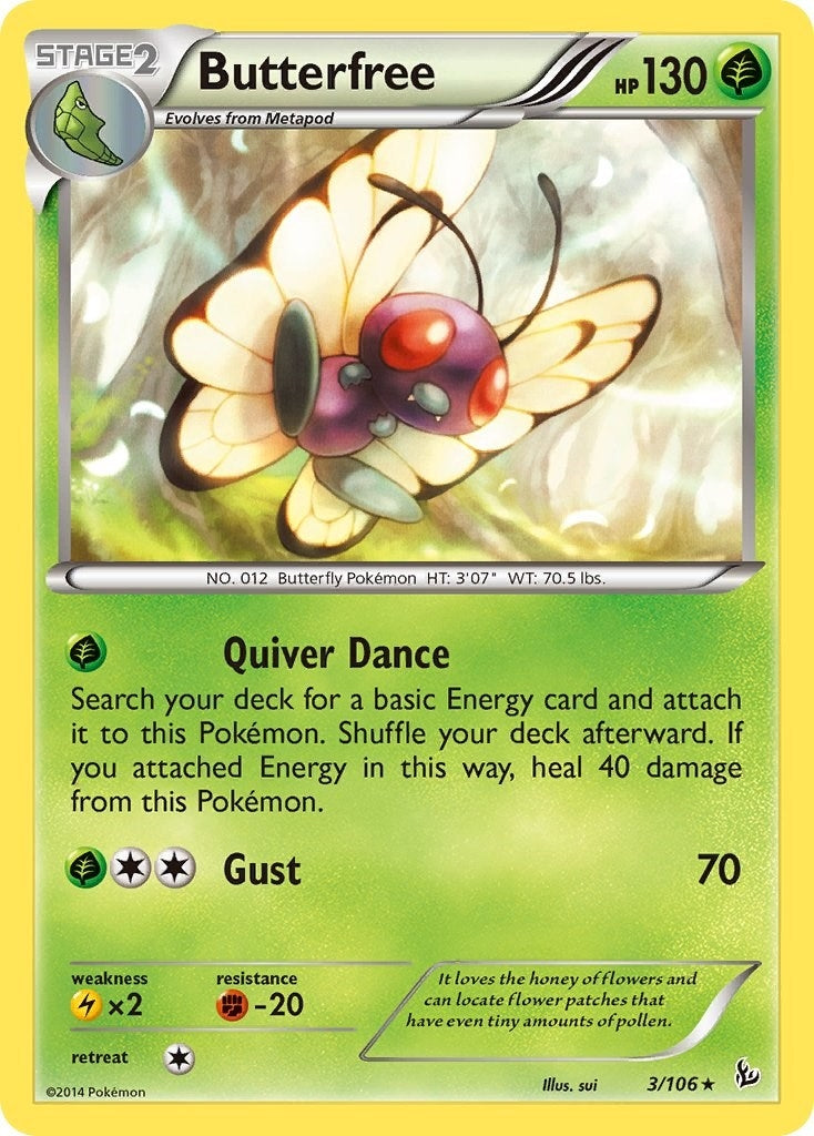 Butterfree (3/106) [XY - Flashfire]