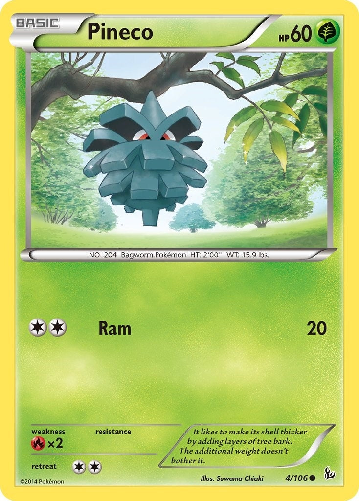 Image for Pineco (4/106) [XY - Flashfire] - Pokemon