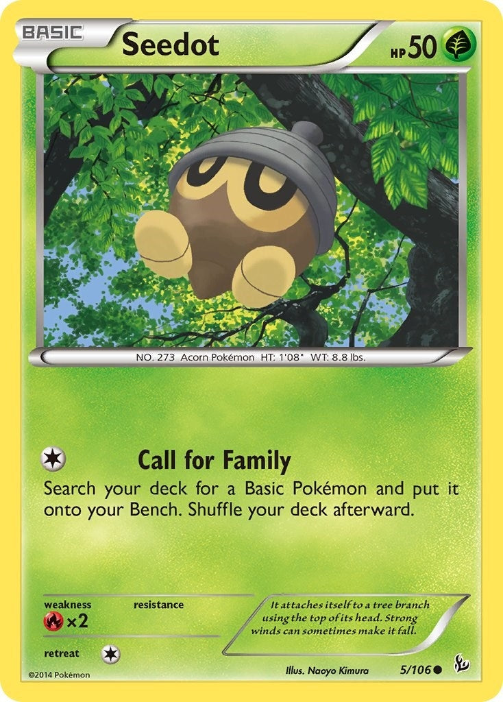 Image for Seedot (5/106) [XY - Flashfire] - Pokemon