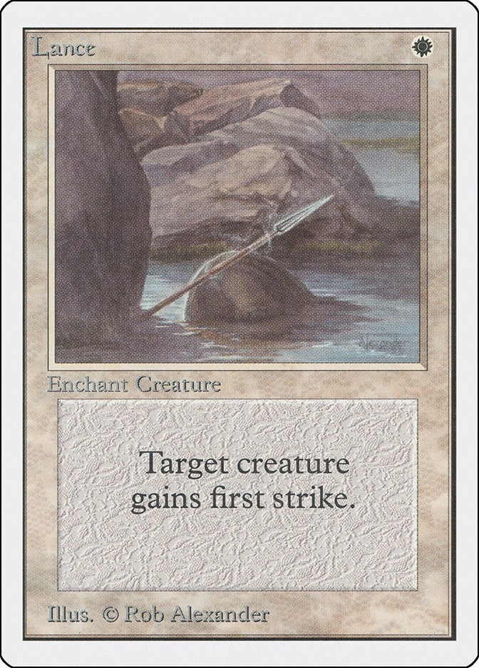 Image for Lance [Unlimited Edition] - Magic: The Gathering