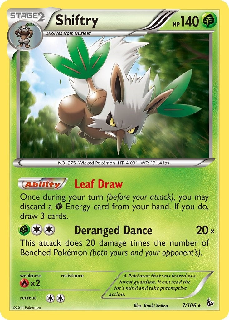 Image for Shiftry (7/106) [XY - Flashfire] - Pokemon