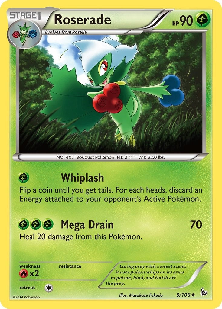 Image for Roserade (9/106) [XY - Flashfire] - Pokemon