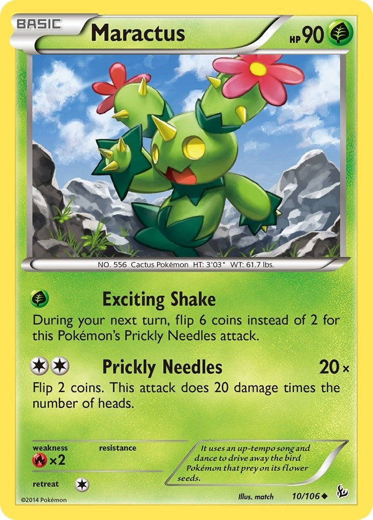 Image for Maractus (10/106) [XY - Flashfire] - Pokemon