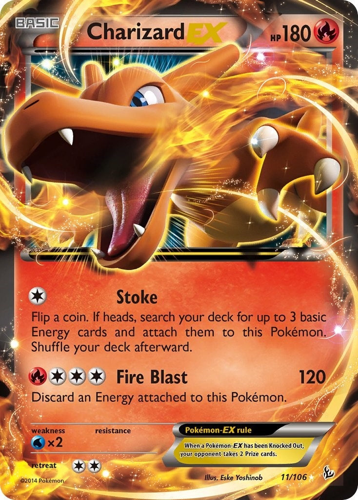 Image for Charizard EX (11) (11/106) [XY - Flashfire] - Pokemon