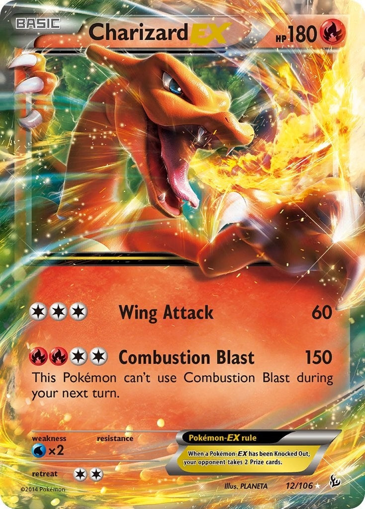 Image for Charizard EX (12) (12/106) [XY - Flashfire] - Pokemon