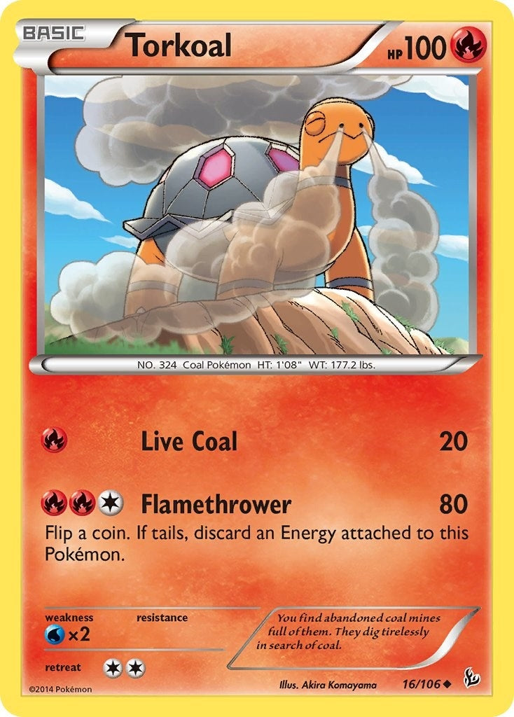 Image for Torkoal (16/106) [XY - Flashfire] - Pokemon