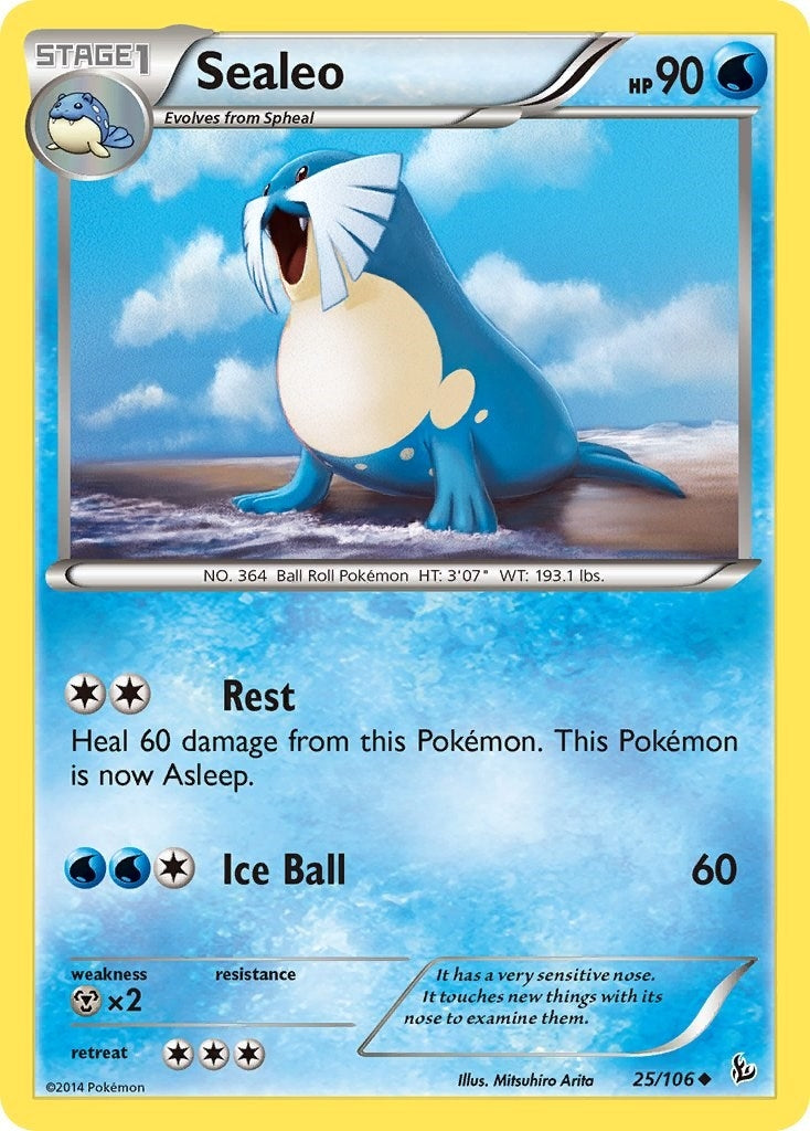 Image for Sealeo (25/106) [XY - Flashfire] - Pokemon
