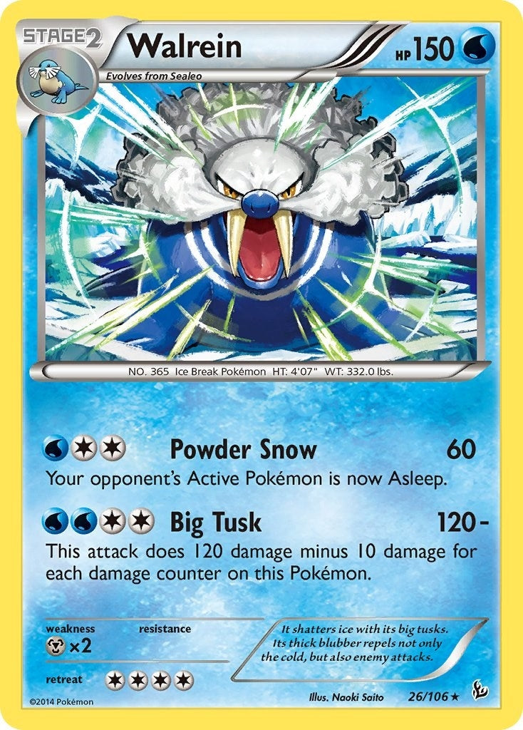 Image for Walrein (26/106) [XY - Flashfire] - Pokemon