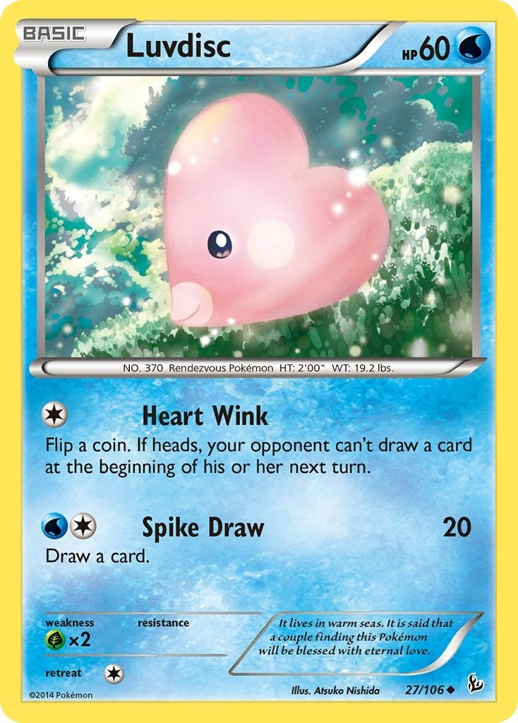 Image for Luvdisc (27/106) [XY - Flashfire] - Pokemon