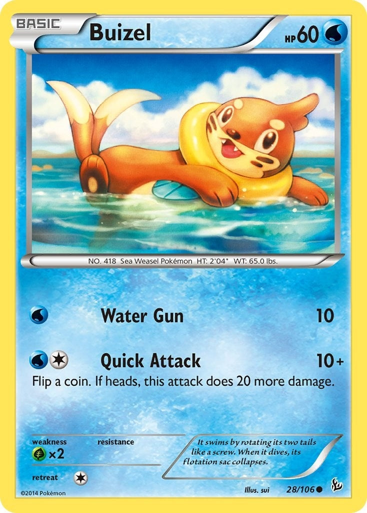Image for Buizel (28/106) [XY - Flashfire] - Pokemon