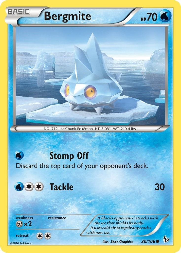Image for Bergmite (30/106) [XY - Flashfire] - Pokemon