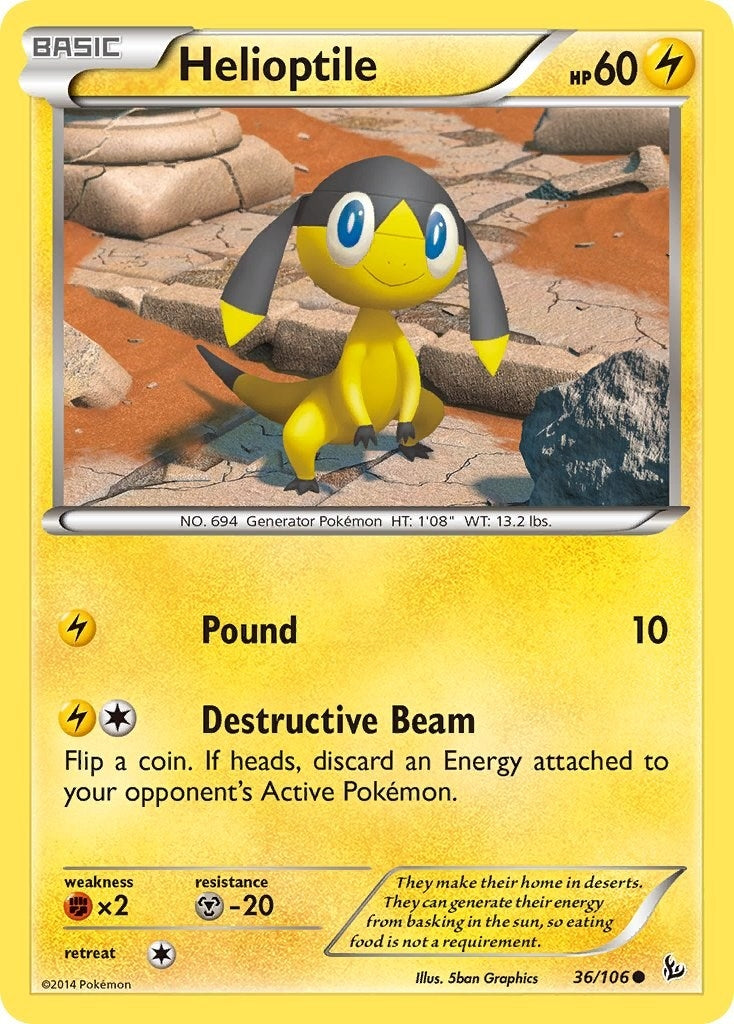 Image for Helioptile (36/106) [XY - Flashfire] - Pokemon
