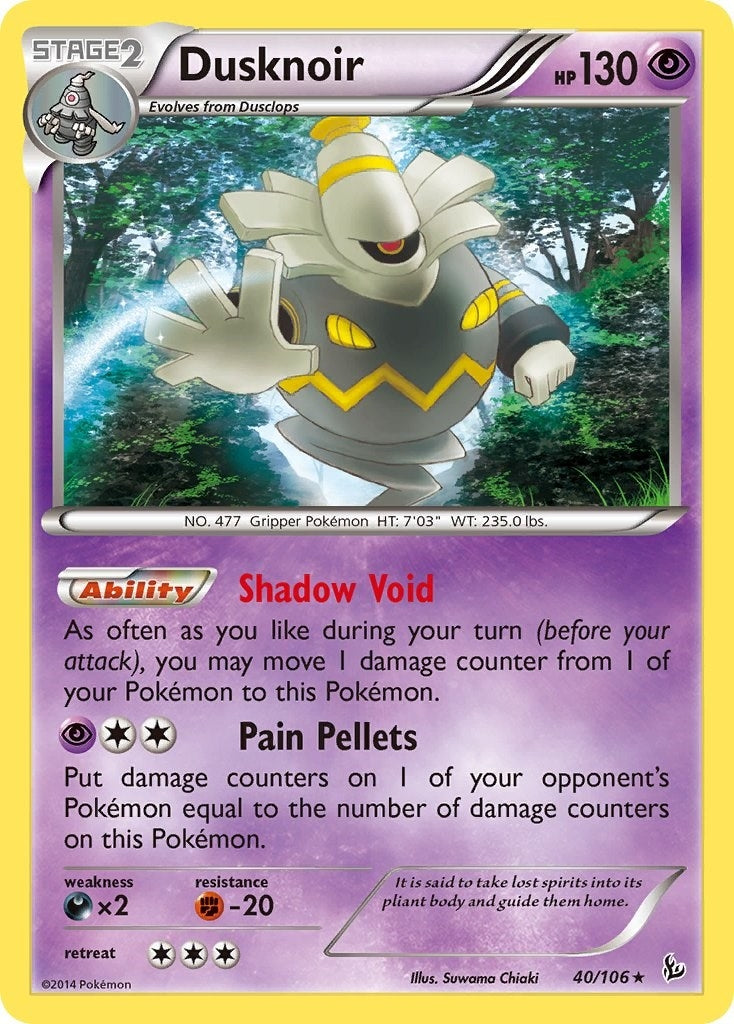 Image for Dusknoir (40/106) [XY - Flashfire] - Pokemon