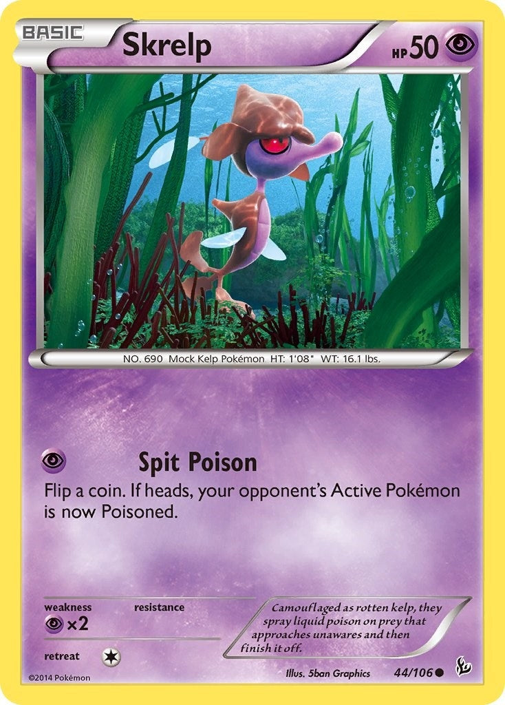 Image for Skrelp (44/106) [XY - Flashfire] - Pokemon