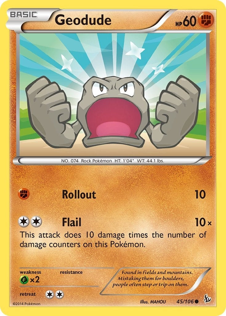 Image for Geodude (45/106) [XY - Flashfire] - Pokemon