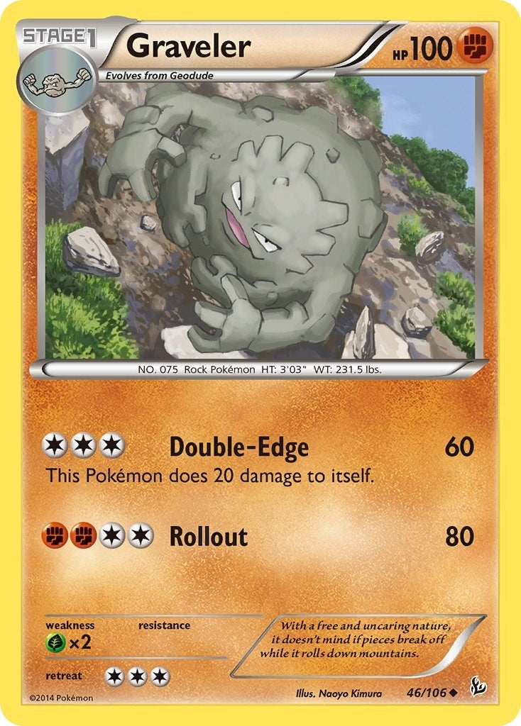 Image for Graveler (46/106) [XY - Flashfire] - Pokemon