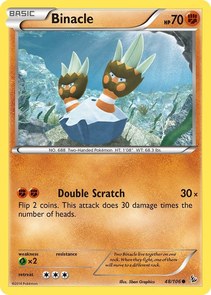 Image for Binacle (48/106) [XY - Flashfire] - Pokemon