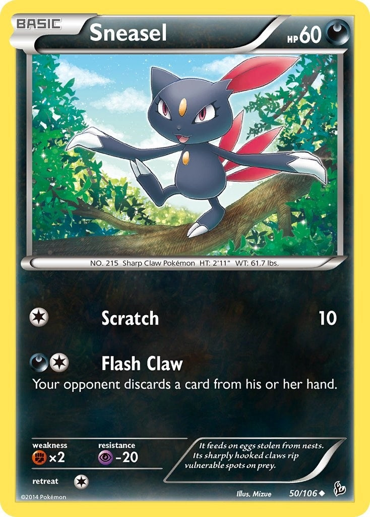 Image for Sneasel (50) (50/106) [XY - Flashfire] - Pokemon