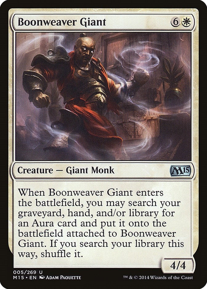 Image for Boonweaver Giant (5) [Magic 2015 (M15)] - Magic: The Gathering