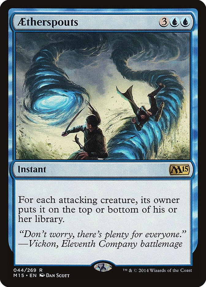 Image for Aetherspouts (44) [Magic 2015 (M15)] - Magic: The Gathering