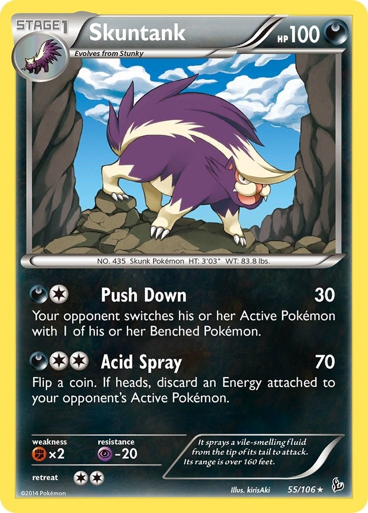 Image for Skuntank (55/106) [XY - Flashfire] - Pokemon