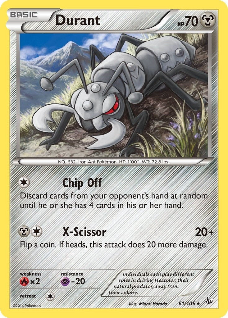 Image for Durant (61/106) [XY - Flashfire] - Pokemon