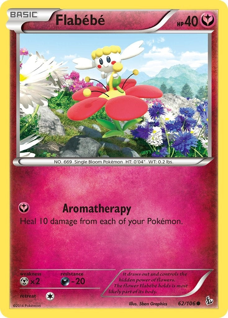 Image for Flabebe (62) (62/106) [XY - Flashfire] - Pokemon