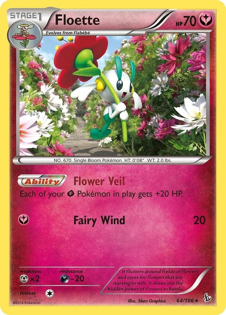 Image for Floette (64) (64/106) [XY - Flashfire] - Pokemon