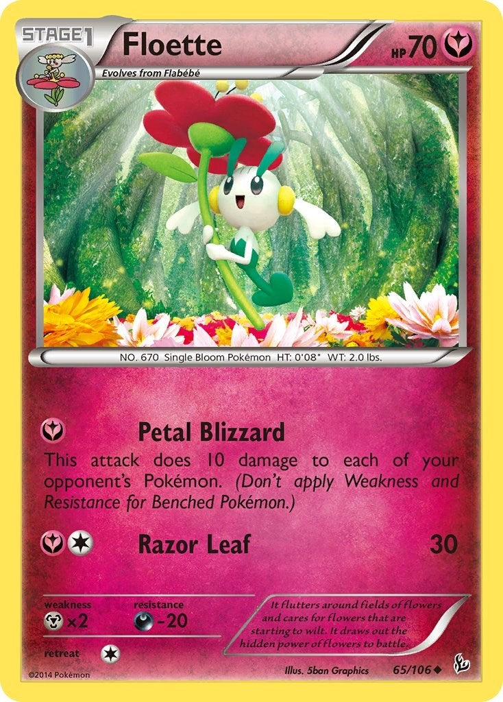 Image for Floette (65) (65/106) [XY - Flashfire] - Pokemon