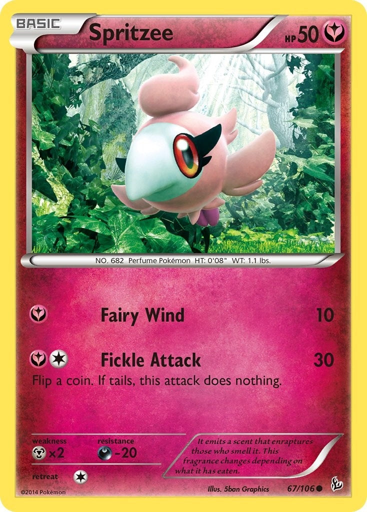 Image for Spritzee (67/106) [XY - Flashfire] - Pokemon