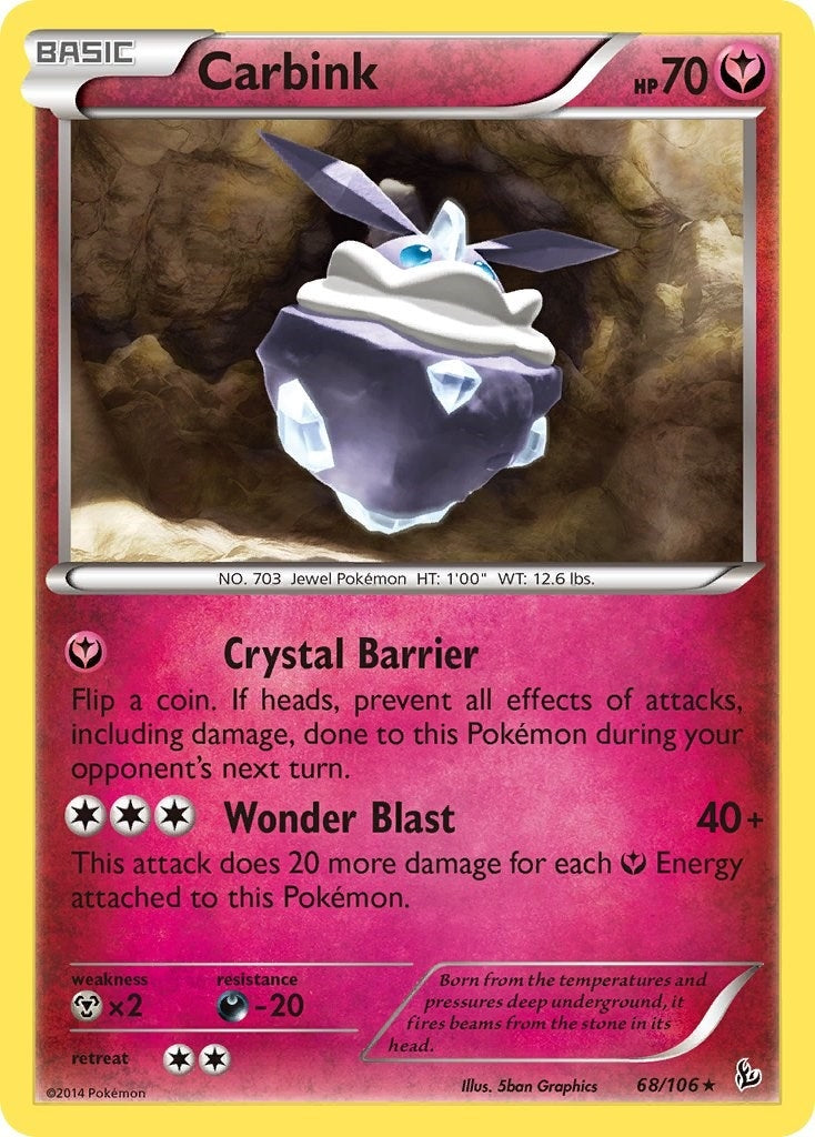 Image for Carbink (68/106) [XY - Flashfire] - Pokemon