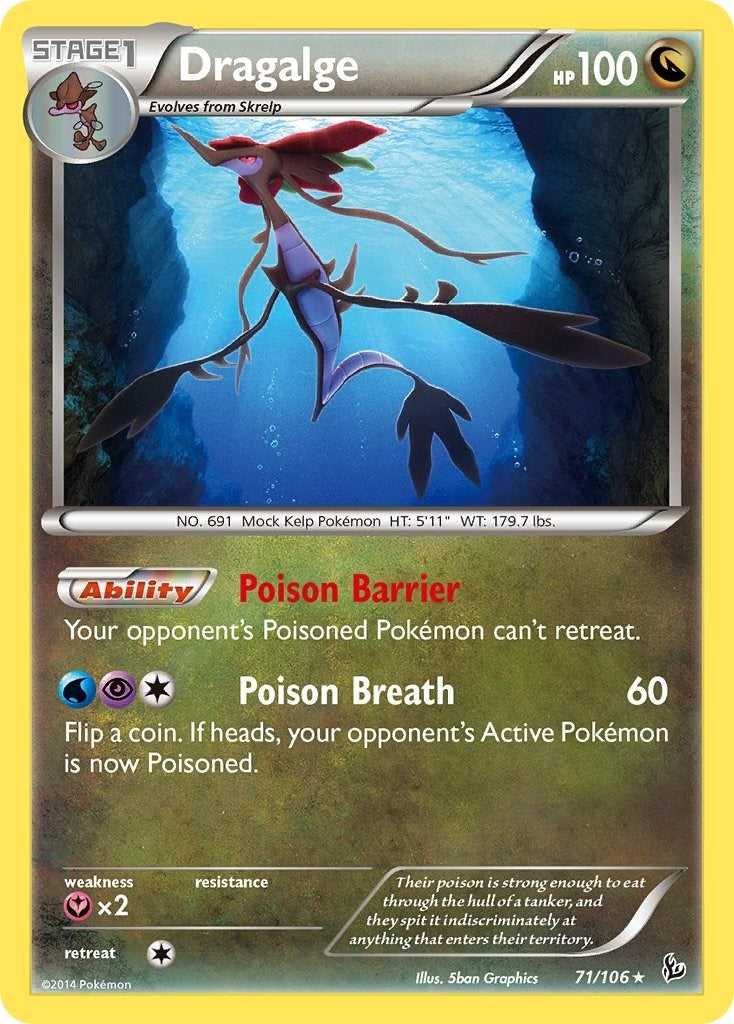 Image for Dragalge (71/106) [XY - Flashfire] - Pokemon