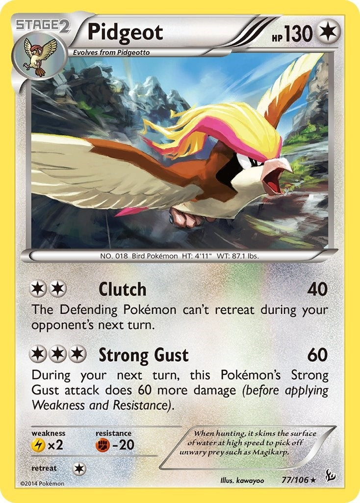 Image for Pidgeot (77/106) [XY - Flashfire] - Pokemon