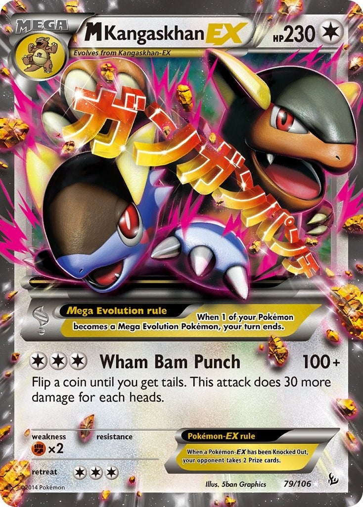 M Kangaskhan EX (79/106) [XY - Flashfire]