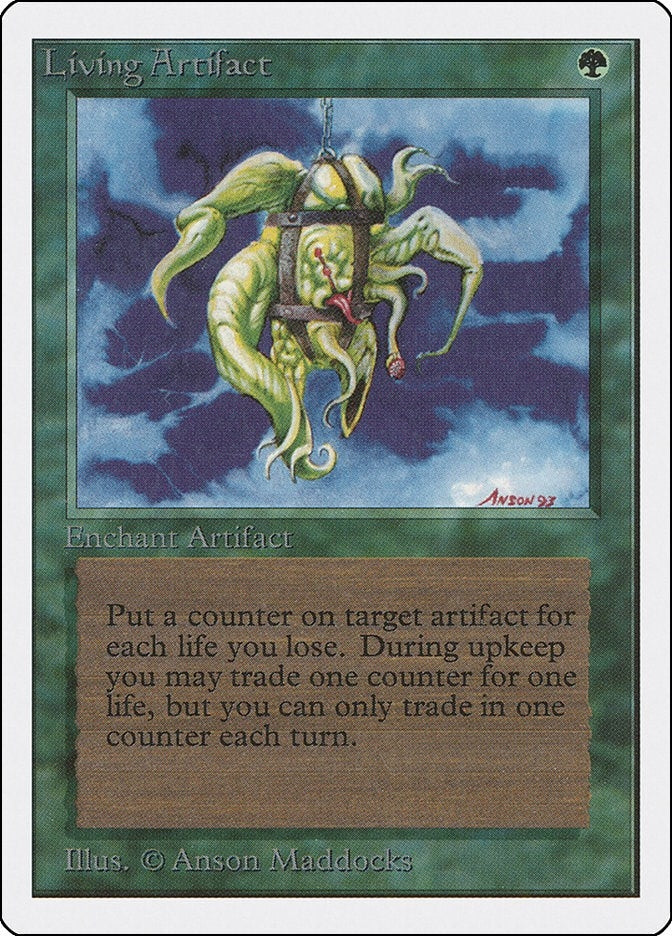 Image for Living Artifact [Unlimited Edition] - Magic: The Gathering