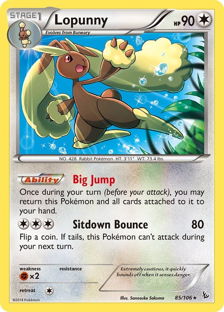 Image for Lopunny (85/106) [XY - Flashfire] - Pokemon