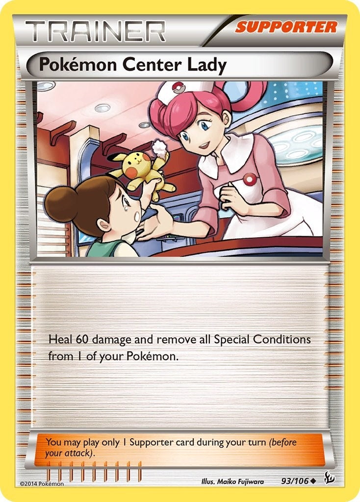 Image for Pokemon Center Lady (93/106) [XY - Flashfire] - Pokemon