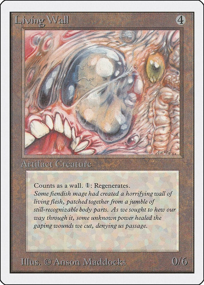 Image for Living Wall [Unlimited Edition] - Magic: The Gathering