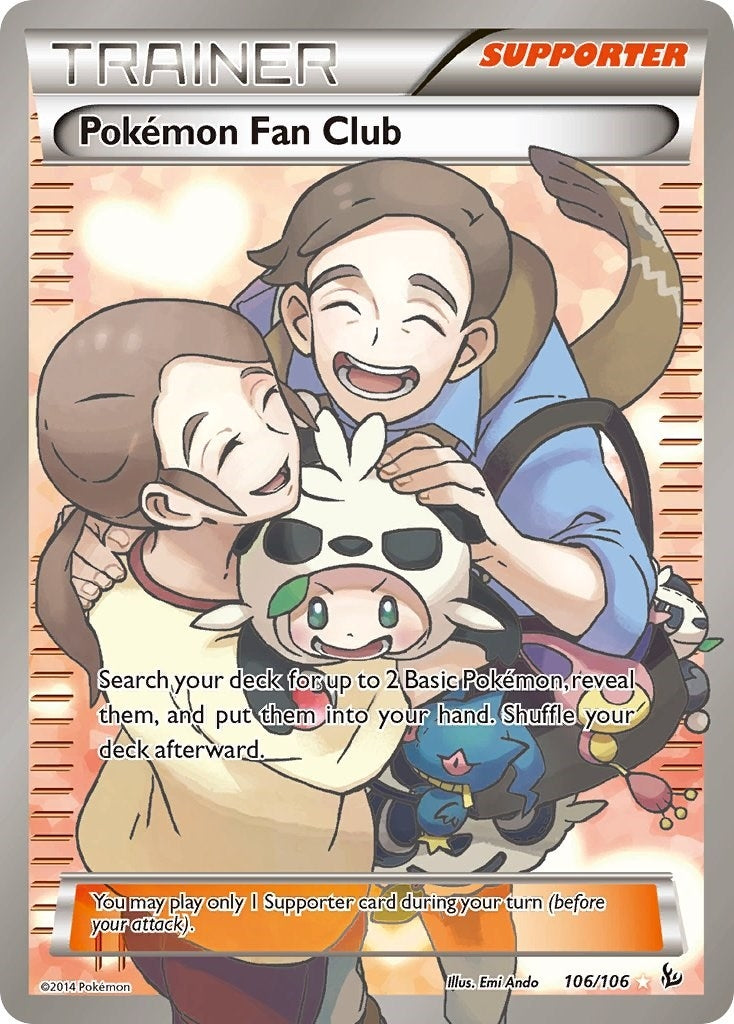 Image for Pokemon Fan Club (106 Full Art) (106/106) [XY - Flashfire] - Pokemon